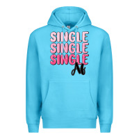 Ocean Blue single af Premium Hoodie - MaliasSmallBusiness