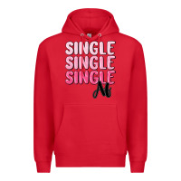 Red single af Premium Hoodie - MaliasSmallBusiness
