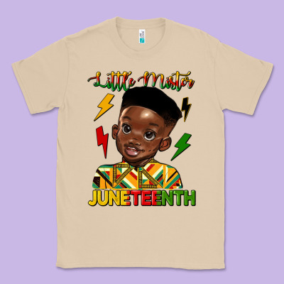 Little Mister Juneteenth Classic Tee Designed By Hra Design Shop