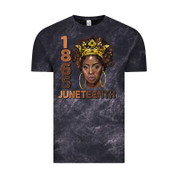 Cloud Black 1865 juneteenth black women Vintage Tee - BarkalooDesign