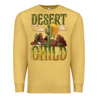 Antique Gold desert child cactus Premium Sweatshirt - NancyCooperArtShop