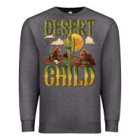 Charcoal Heather desert child cactus Premium Sweatshirt - NancyCooperArtShop