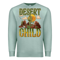 Seafoam desert child cactus Premium Sweatshirt - NancyCooperArtShop