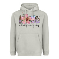 Moon Dust love all day every day Heavyweight Hoodie - Artiststas