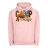 Pigment Salmon Camp Life Urban Hoodie - BundleAndBundleShop