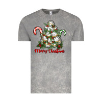 Cloud Rock Merry Christmas Volleyball Vintage Tee - RanaPortraitStore