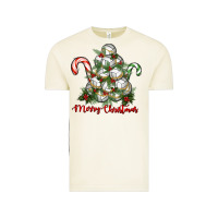 Vintage Arctic Merry Christmas Volleyball Vintage Tee - RanaPortraitStore