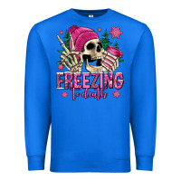 True Royal freezing to death winter skull Premium Sweatshirt - Jasminsmagicworld
