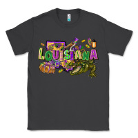 Smoke louisiana mardi gras Classic Tee - FaDigitalArtStudio