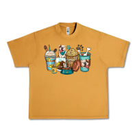 Peanut Butter english bulldog coffee cups Urban Heavy Tee - Zillion Design Studio