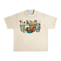 Sandshell english bulldog coffee cups Urban Heavy Tee - Zillion Design Studio