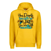 Lemon you despite the lok on my face you are still talki Premium Hoodie - MaliasSmallBusiness