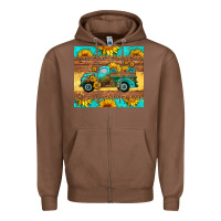 Chestnut farm truck tumbler Zipper Hoodie - HRA Design Shop