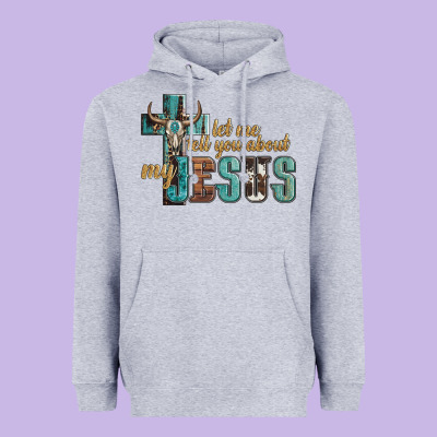 Let Me Tell You About My Jesus Heavyweight Hoodie Designed By Artiststas