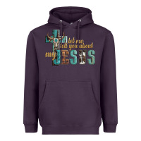 Plum let me tell you about my jesus Heavyweight Hoodie - Artiststas