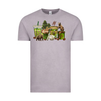 Vintage Zinc bear coffee cups Vintage Tee - texasbilliewilder