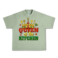 Oil Green queen of the kitchen Urban Heavy Tee - texasbilliewilder