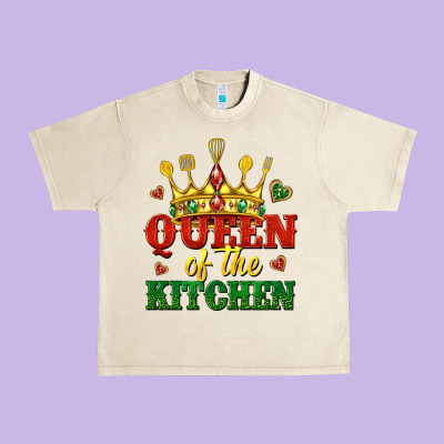 Urban Heavy Tee queen of the kitchen