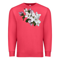 Cardinal apple blossom Premium Sweatshirt - LillyAllenDesigns