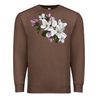 Chestnut apple blossom Premium Sweatshirt - LillyAllenDesigns