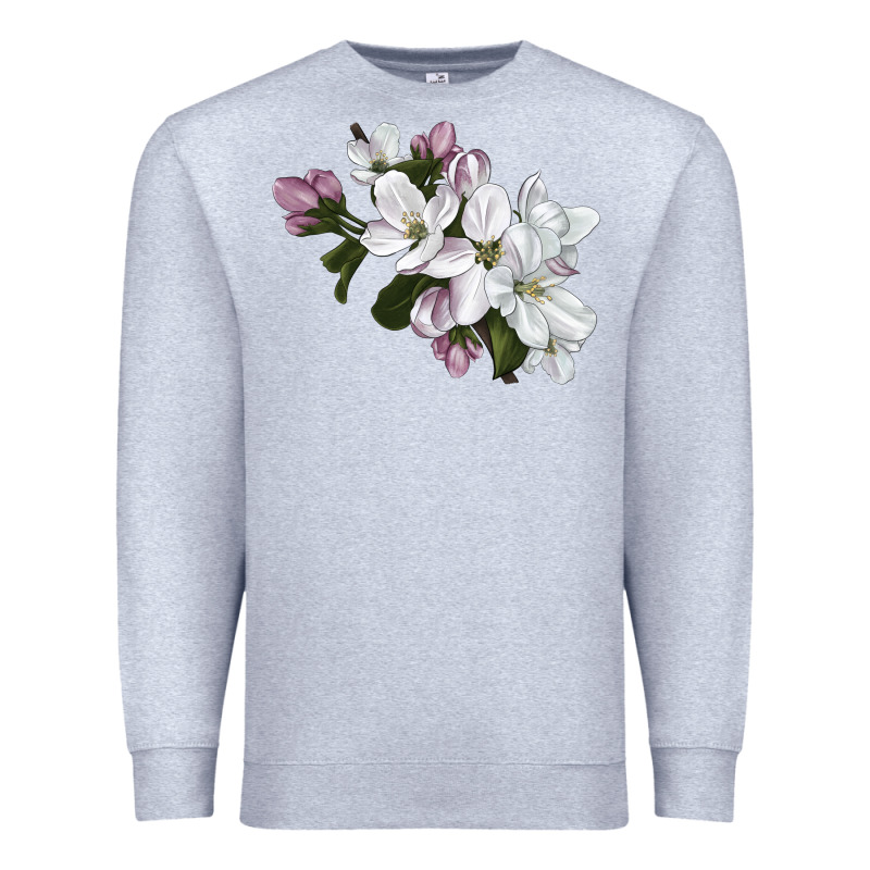 Apple Blossom Premium Sweatshirt by LillyAllenDesigns | Teevron