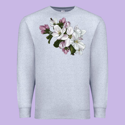 Apple Blossom Premium Sweatshirt Designed By Lillyallendesigns