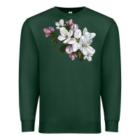 Sports Green apple blossom Premium Sweatshirt - LillyAllenDesigns