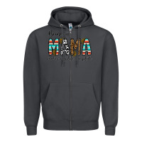 Smoke being mama makes my life complate Zipper Hoodie - CowhideDigitalArt