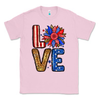 Bubblegum Pink Love sunflower Classic Tee - Neo Western