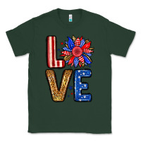Sports Green Love sunflower Classic Tee - Neo Western