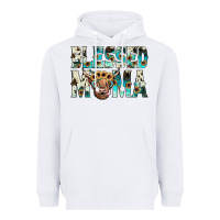 White blessed mama Heavyweight Hoodie - JahusDesignShop