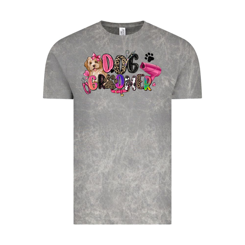 Dog Groomer Vintage Tee by Zillion Design Studio | Teevron