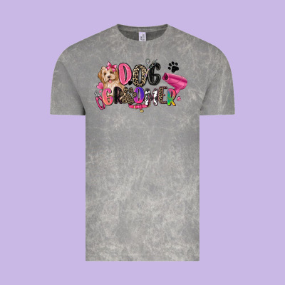 Dog Groomer Vintage Tee Designed By Zillion Design Studio