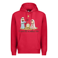 Cardinal o come let us adore him Premium Hoodie - MaliasSmallBusiness