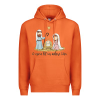 Carrot o come let us adore him Premium Hoodie - MaliasSmallBusiness