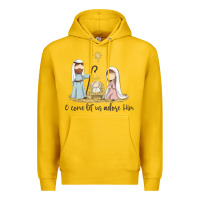 Lemon o come let us adore him Premium Hoodie - MaliasSmallBusiness