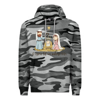 Slate Camo o come let us adore him Premium Hoodie - MaliasSmallBusiness