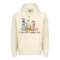 Tofu o come let us adore him Premium Hoodie - MaliasSmallBusiness