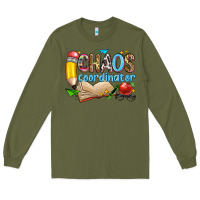 Army Green chaos coordinator Long Sleeve Tee - Zillion Design Studio