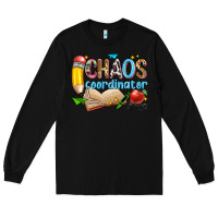 Black chaos coordinator Long Sleeve Tee - Zillion Design Studio