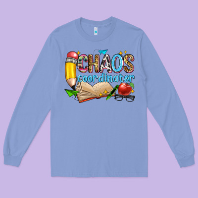 Chaos Coordinator Long Sleeve Tee Designed By Zillion Design Studio