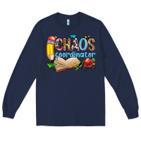 Navy chaos coordinator Long Sleeve Tee - Zillion Design Studio