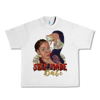 Lunar Rock self made babe afro black woman Urban Heavy Tee - texasbilliewilder