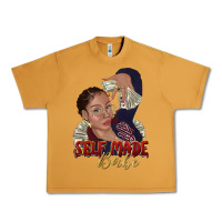 Peanut Butter self made babe afro black woman Urban Heavy Tee - texasbilliewilder