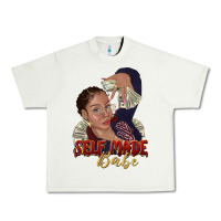 Pistachio self made babe afro black woman Urban Heavy Tee - texasbilliewilder
