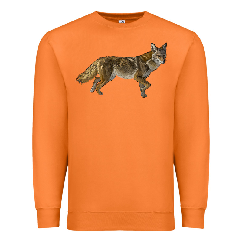 Coyote Premium Sweatshirt by LillyAllenDesigns | Teevron