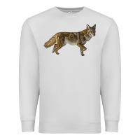 Dove Grey coyote Premium Sweatshirt - LillyAllenDesigns