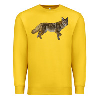 Lemon coyote Premium Sweatshirt - LillyAllenDesigns