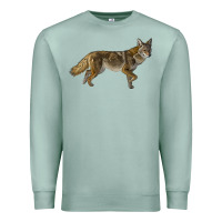 Seafoam coyote Premium Sweatshirt - LillyAllenDesigns