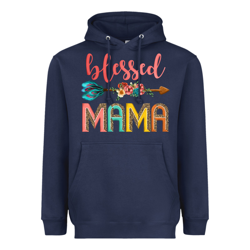 Blessed Mama Heavyweight Hoodie by JahusDesignShop | Teevron